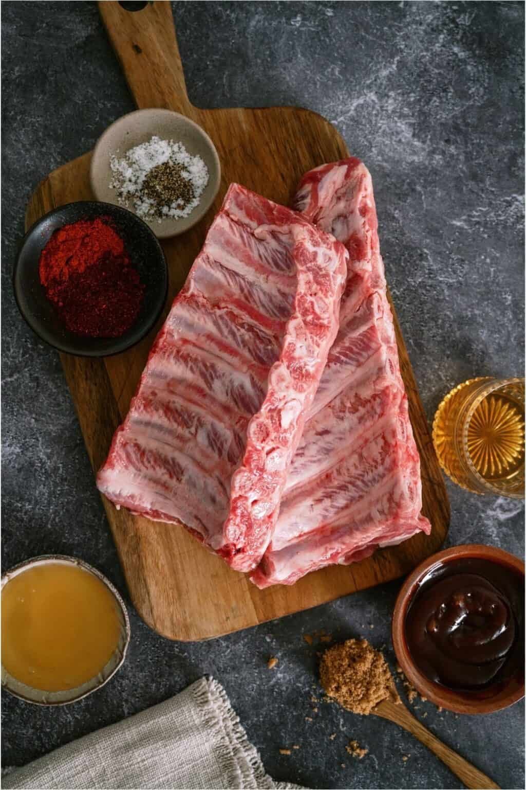 Ribs di suino fresche